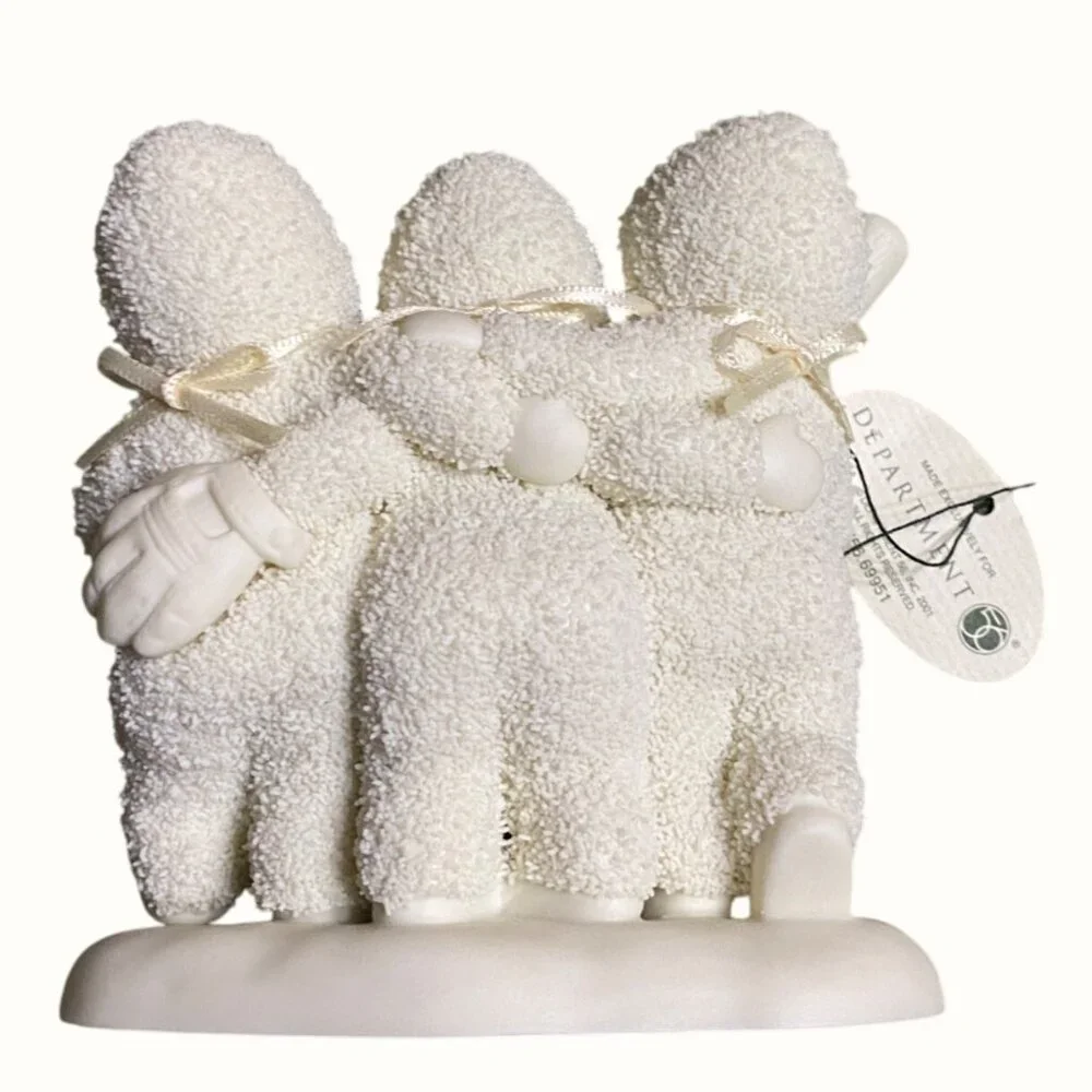 Department 56 Snowbabies Good Sports Good Friends Collectible Figurine Rare - Picture 5 of 7